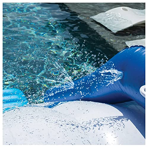 WOW Sports Cascade Pool Slide, Inflatable Slide with Sprinkler