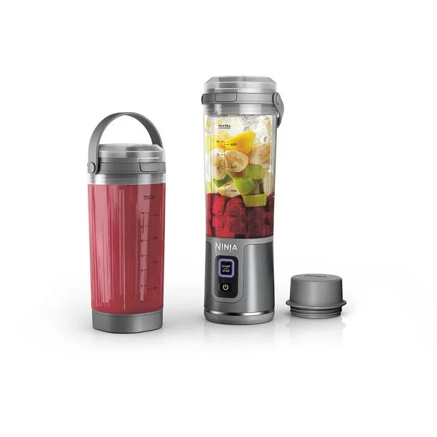 Ninja Blast™ 18oz. Portable Blender & Accessories (Metallic Grey)