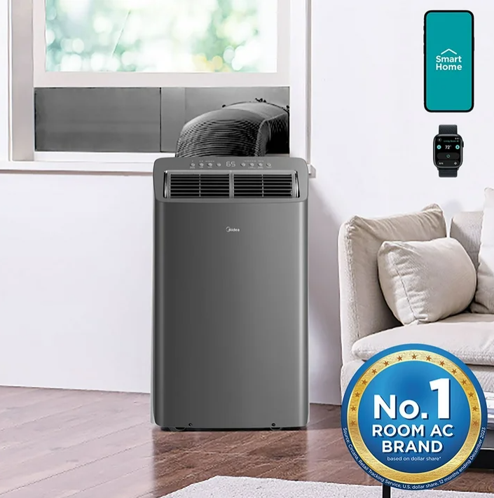 Midea Duo 10000 BTU DOE Portable Air Conditioner with Smart Inverter