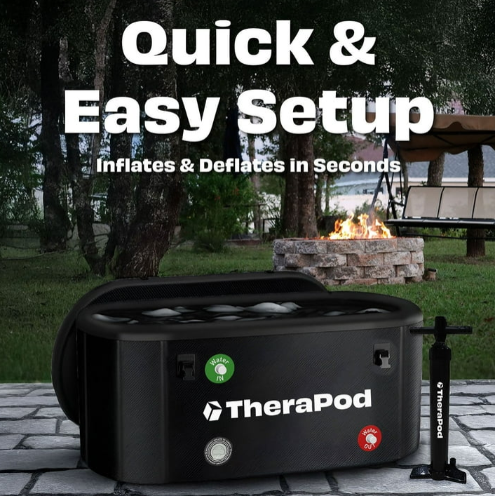 Therapod Portable Inflatable Ice Bath