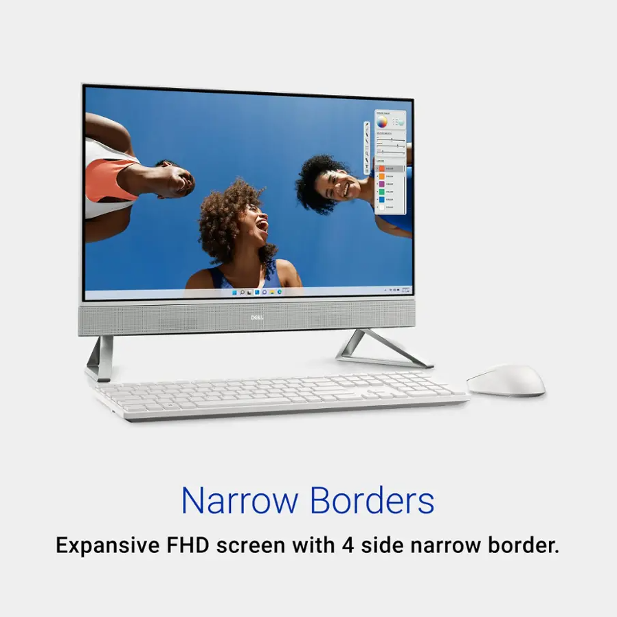 Dell - Inspiron 24" Touch-Screen All-In-One - Intel Core 7 - 16GB Memory - 1TB SSD - White