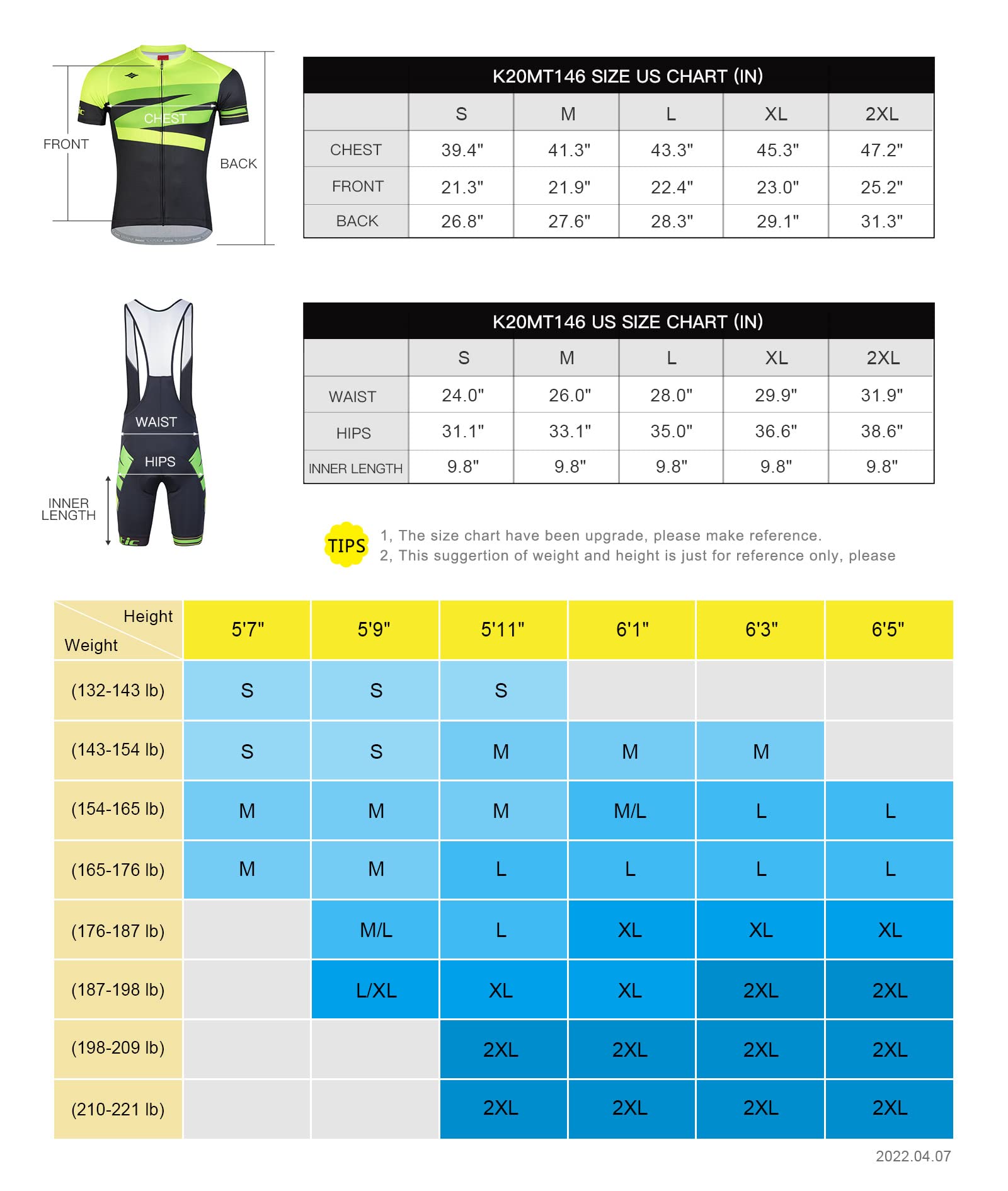 Santic Men's Cycling Jersey Set Bib Shorts 4D Padded Short Sleeve Outfits Set Quick-dry