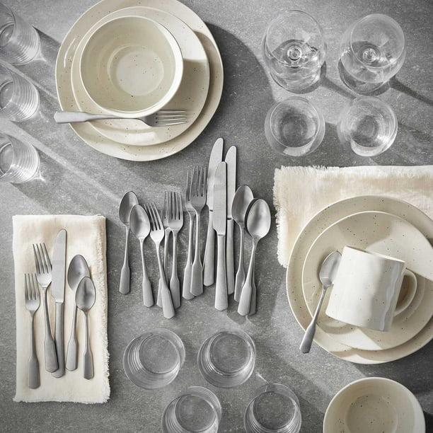 Member's Mark Premium Forged Stainless Steel 20 Piece Flatware Set