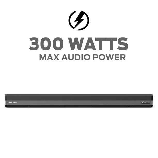 Monster 36" Dolby Atmos Soundbar
