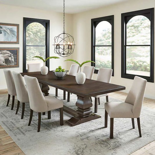 Erma 9-piece Dining Table Set