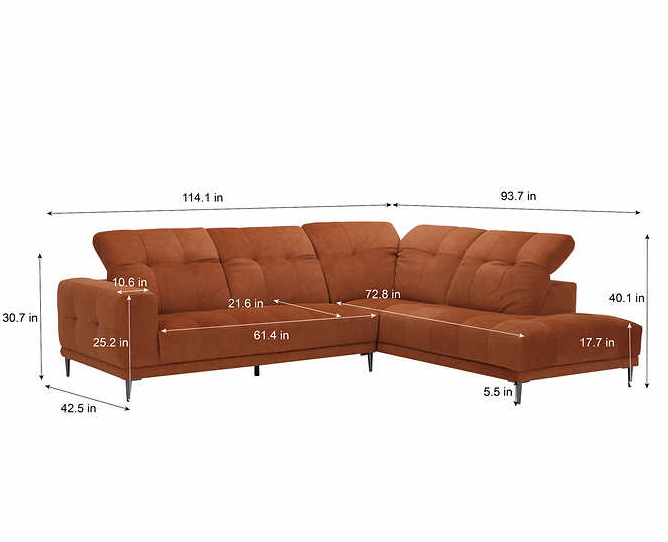 Keyes Fabric Sectional