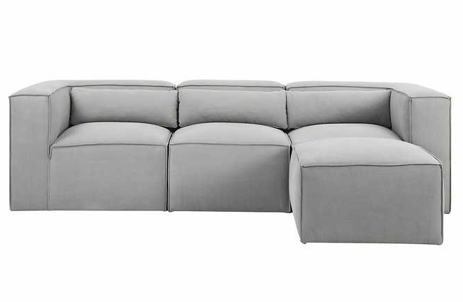 Thomasville Whitley 4-piece Fabric Modular Sectional