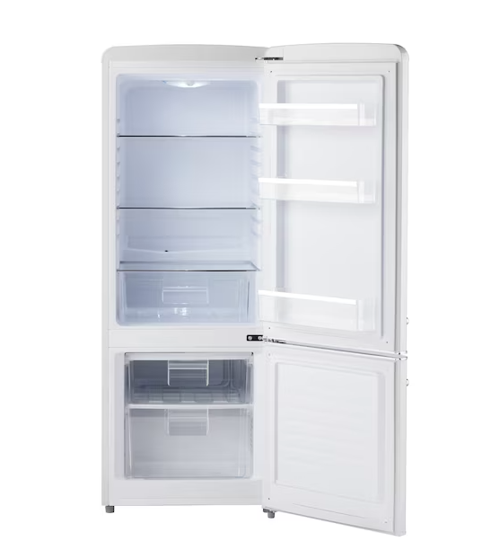 iio Retro FF1 7-cu ft Bottom-Freezer Refrigerator ENERGY STAR