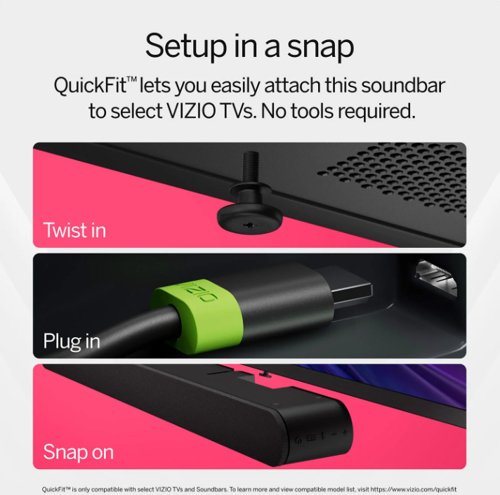 VIZIO 2.0 Soundbar with Dolby Atmos and DTS:X