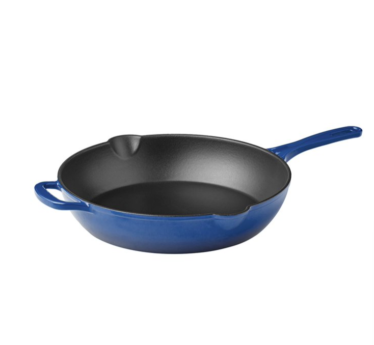 Member's Mark 2-Piece Enamel Cast Iron Skillet Set